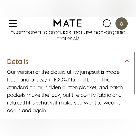 MATE Linen Jumpsuit - Picture 7 of 12